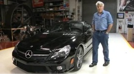 Jay Leno reviews the 2009 Mercedes SL63 AMG