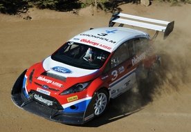 Ford Fiesta RallyCross racing at Pikes Peak 2009 video