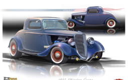 1934 Ford 3-Window Coupe Hot Rod - SEMA 2009