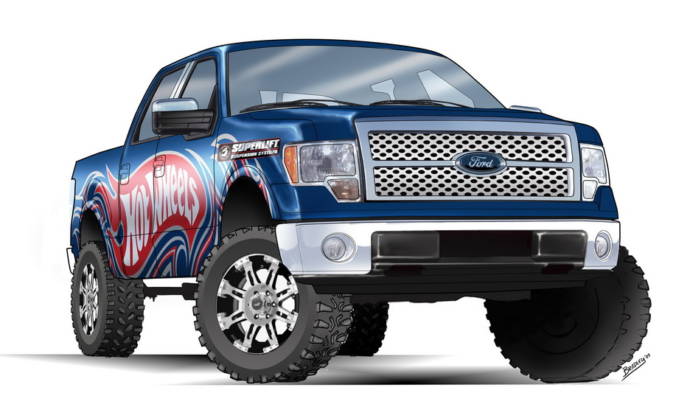 SEMA 2009 - FORD F-150