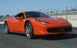 Video: Ferrari 458 Italia on Track