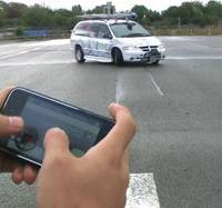 Video: iPhone controlled minivan