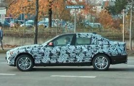 2012 BMW 3 Series Sedan Spy Video