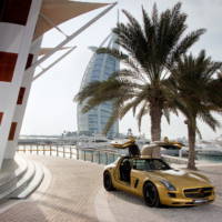 Mercedes SLS AMG Desert Gold and G 55 AMG Edition 79