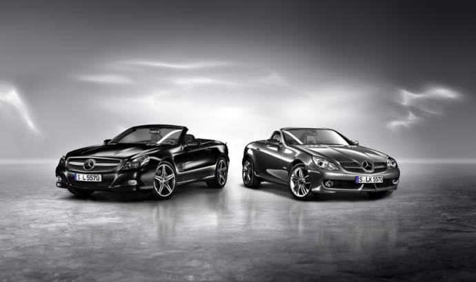 Mercedes SL Night Edition and SLK Grand Edition