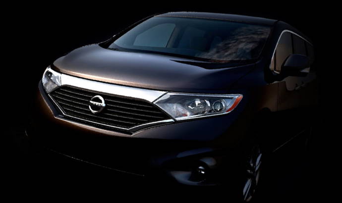 2012 Nissan Quest minivan teased