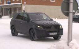 Video: 2012 Mercedes ML spied