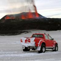 Top Gear drives Toyota Hilux near Active Volcano