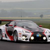 Lexus LFA and Gazoo Racing at Nurburgring 24h race