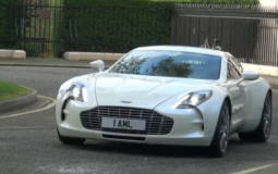 Video: Aston Martin One-77 in London