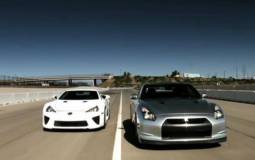 Video: Lexus LFA vs Nissan GTR