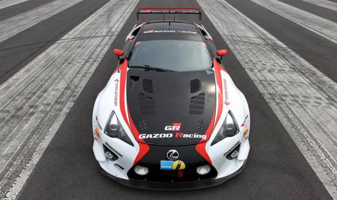 Lexus LFA and Gazoo Racing at Nurburgring 24h race