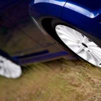 Ford Focus RS with White WRC Wheels