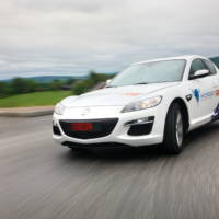 Mazda RX-8 Hydrogen RE at Le Mans into the Future