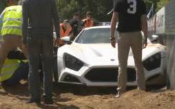 Zenvo ST1 crash video