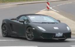 Lamborghini Gallardo Valentino Balboni Spyder spy video