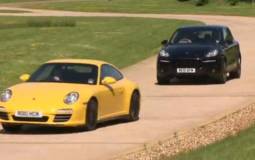 Video: Porsche Cayenne Turbo vs Porsche 911 Carrera 4S