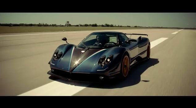 Pagani Zonda Tricolore video