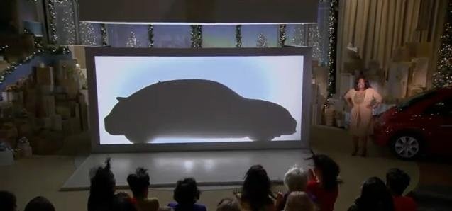 Oprah gives 2012 VW Beetle to each of her audience members