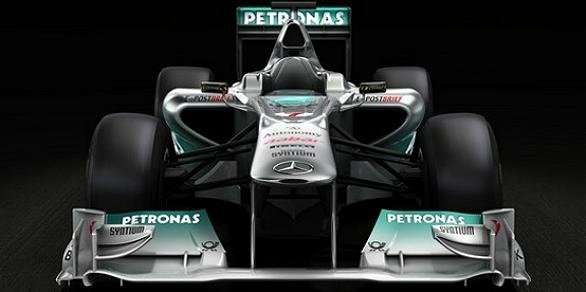 Mercedes W02 2011 F1 Car