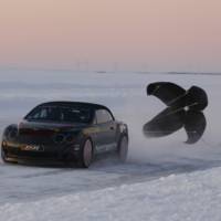 Bentley Supersports Convertible World Speed Record on Ice