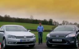 Video: Volkswagen Passat vs Vauxhall Insignia vs Ford Mondeo