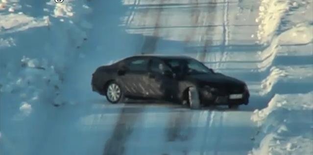 2013 Mercedes S Class Spy Video