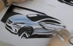 2012 Mercedes A Class sketch