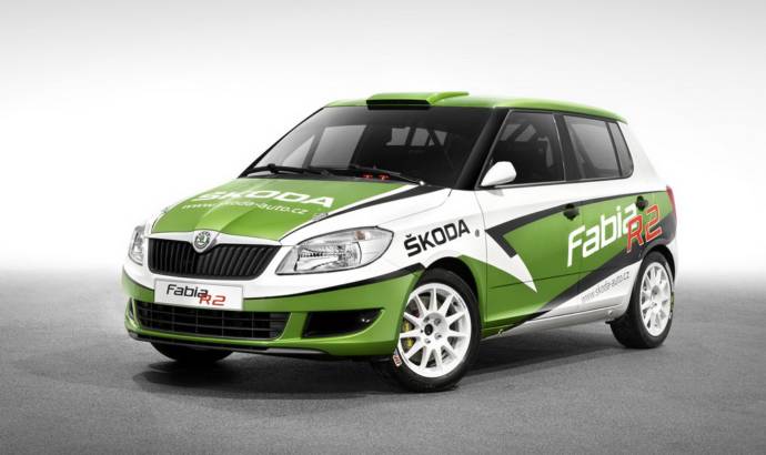 2011 Skoda Fabia R2 Rally Car