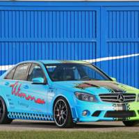 Mercedes C63 AMG BlueGreen Eliminator by Wimmer RS