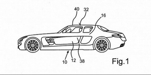 Mercedes SLS AMG 4-door on its way?