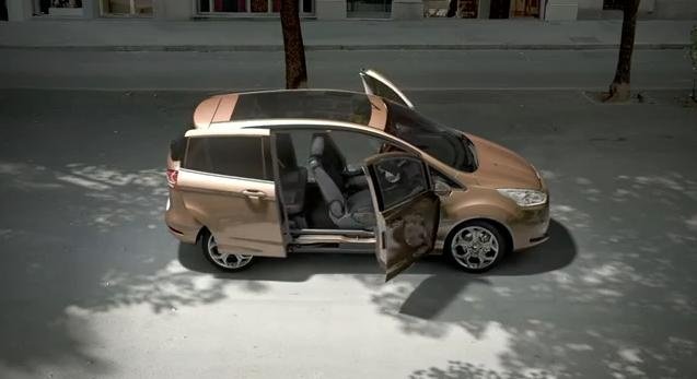 Video: 2013 Ford B-Max Door System