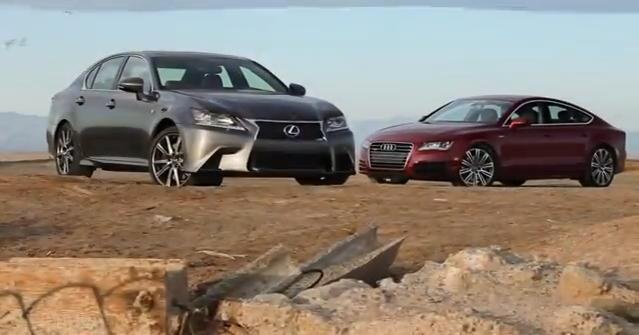 2013 Lexus GS vs Audi A7 Sportback