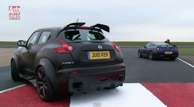 Nissan Juke R vs 2012 Nissan GT-R