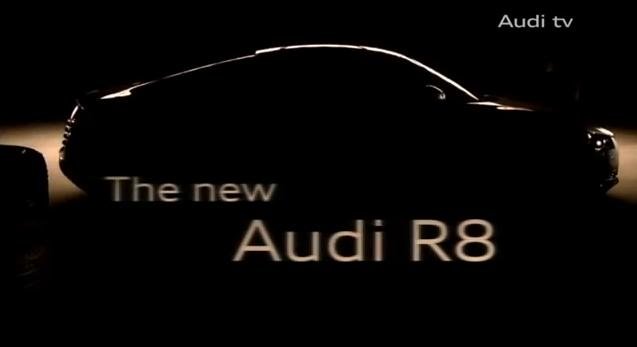 Video Teaser: 2013 Audi R8 Facelift