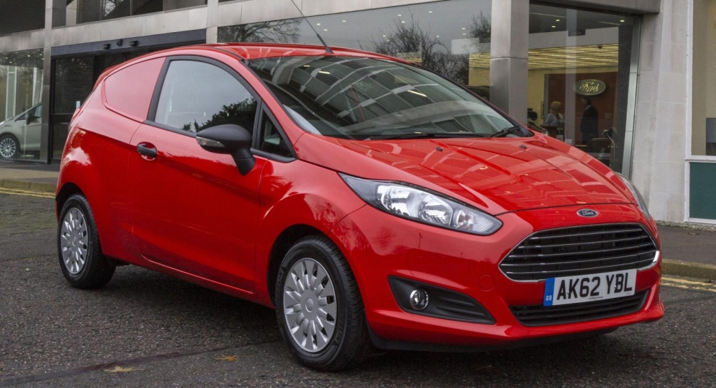 2013 Ford Fiesta Van Launched In The Uk Carsession