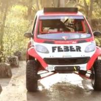 Video: Smart ForTwo modified for the 2013 Dakar Rally