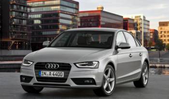 Audi to offer the new A4 with diesel engine in US