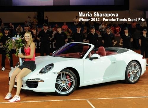 Maria Sharapova is the new Porsche ambassador