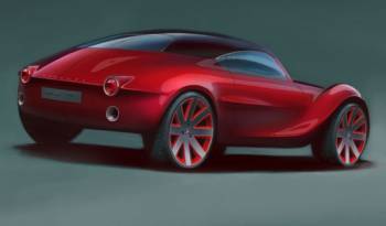 Moretti EGS Concept - a tribute to 750 Grand Sport Berlinetta