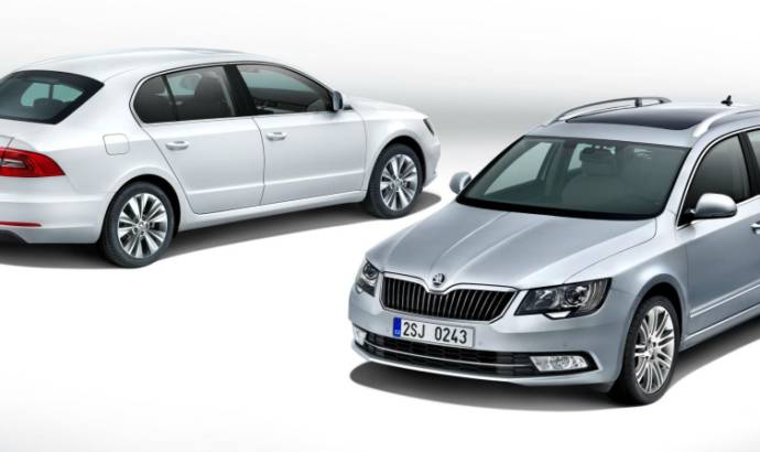 2013 Skoda Superb facelift starts at 18.555 pounds in UK