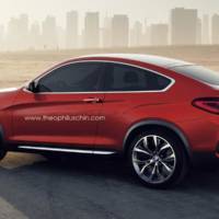 BMW X4 Coupe rendered by Theophilus Chin