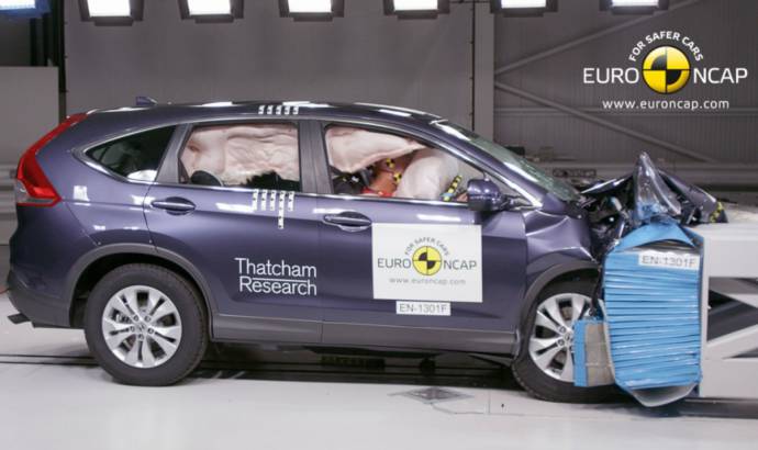 Honda CR-V gets 5 stars after EuroNCAP testing