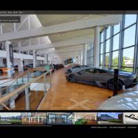 Lamborghini Museum can be visited via Google Maps