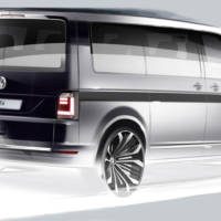 2016 Volkswagen Transporter T6 first sketch