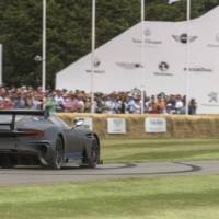 Aston Martin Vulcan made an appearance at Goodwood