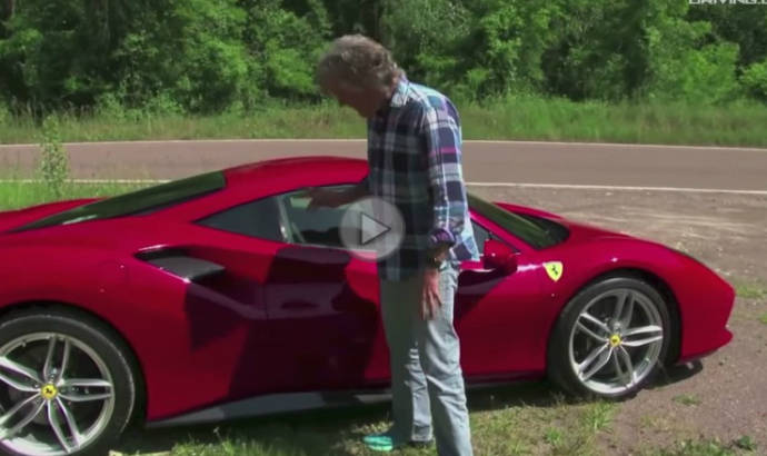 James May is reviewing the new Ferrari 488 GTB