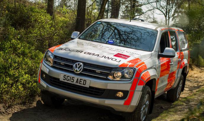 Volkswagen Amarok transformed in search and rescue vehicle