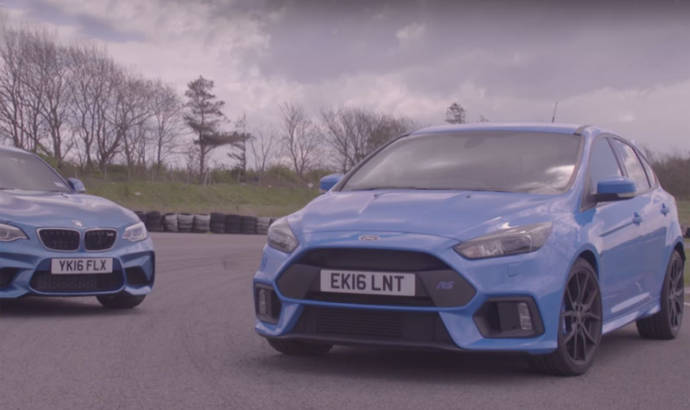 Ford Focus RS battles the new BMW M2 on track