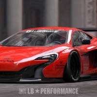 Liberty Walk McLaren 650S tuning kit